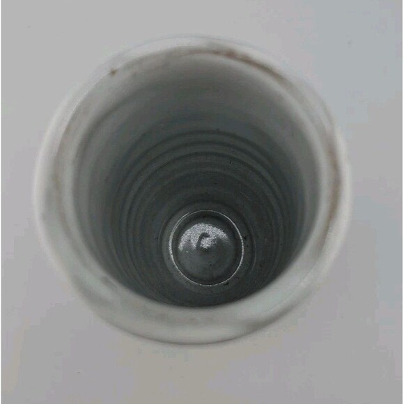 Stephen Pearce Studio Art Pottery Vase Shanagarry Irish Pottery Redware White - Picture 9 of 11